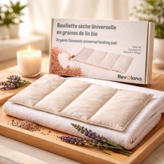 Bouillotte en graines de lin universelle Revolana