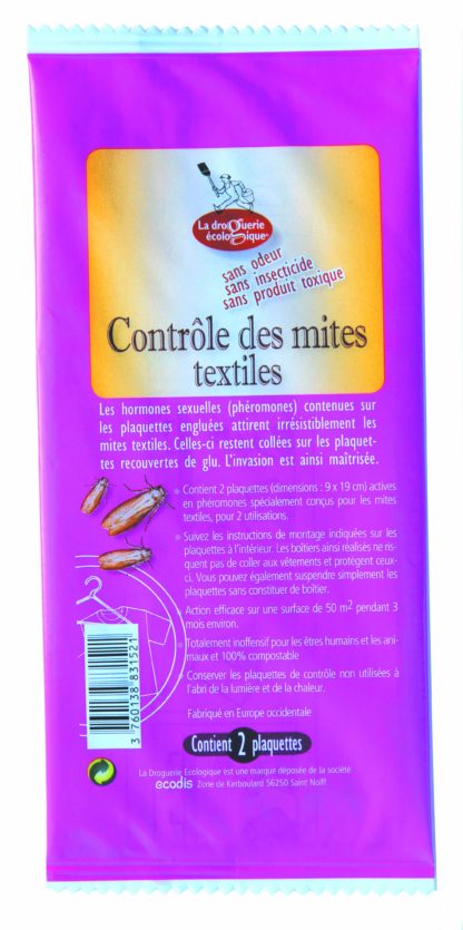 contrôle des mites textiles
