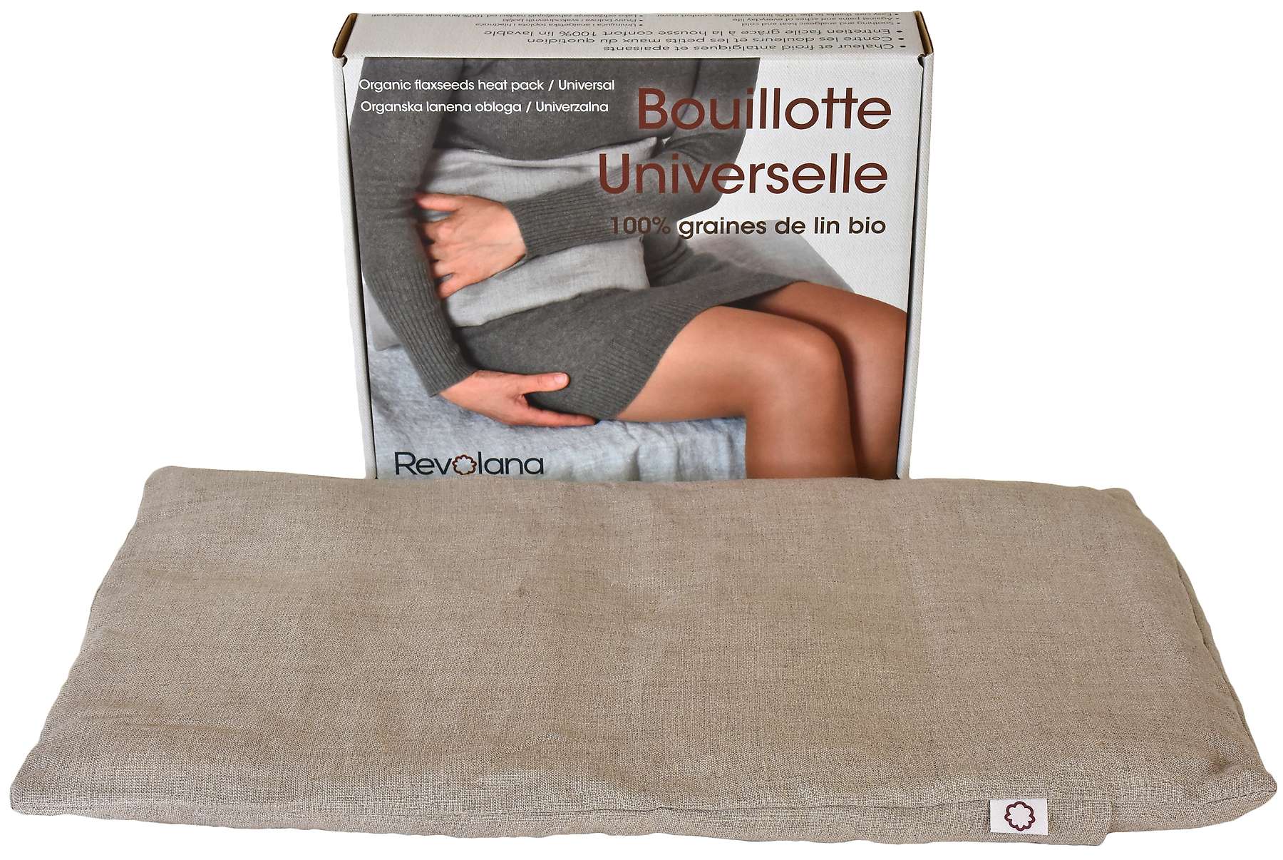 Bouillotte Cou Graines de Lin