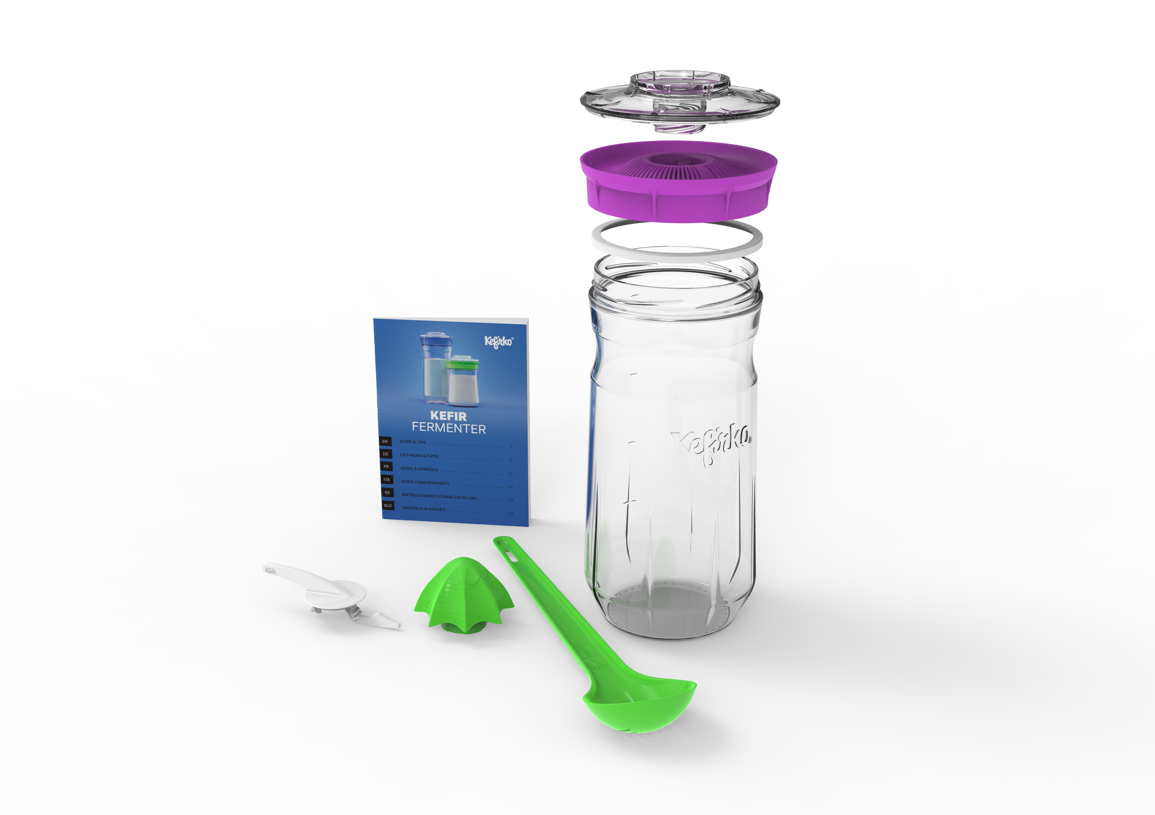 Kefir fermenter 1,4l INC 2