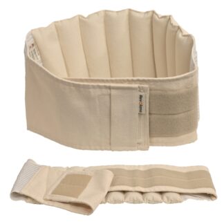 bouillotte ceinture lombaire en graines de lin bio taille m