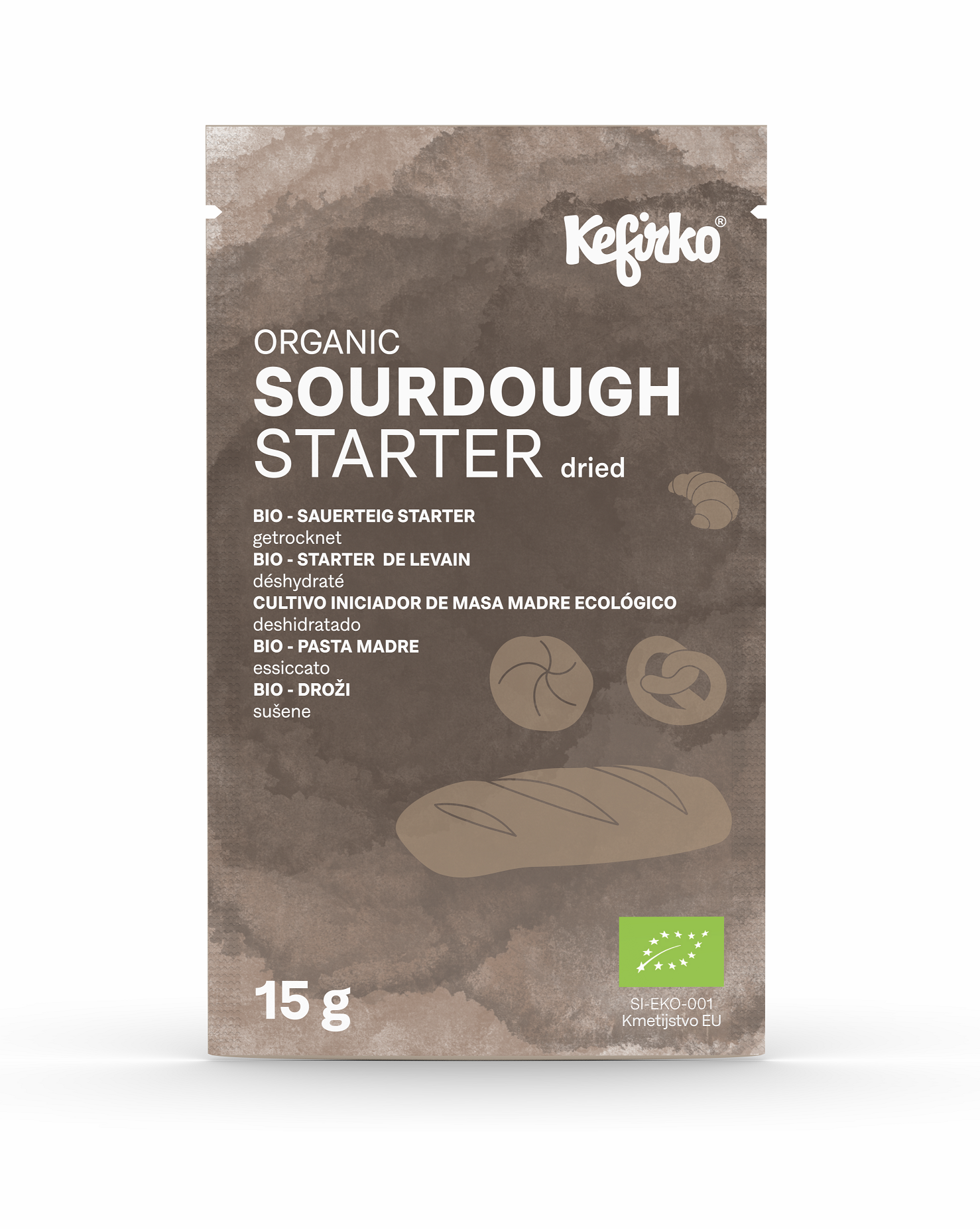 Starter de levain bio déshydraté
