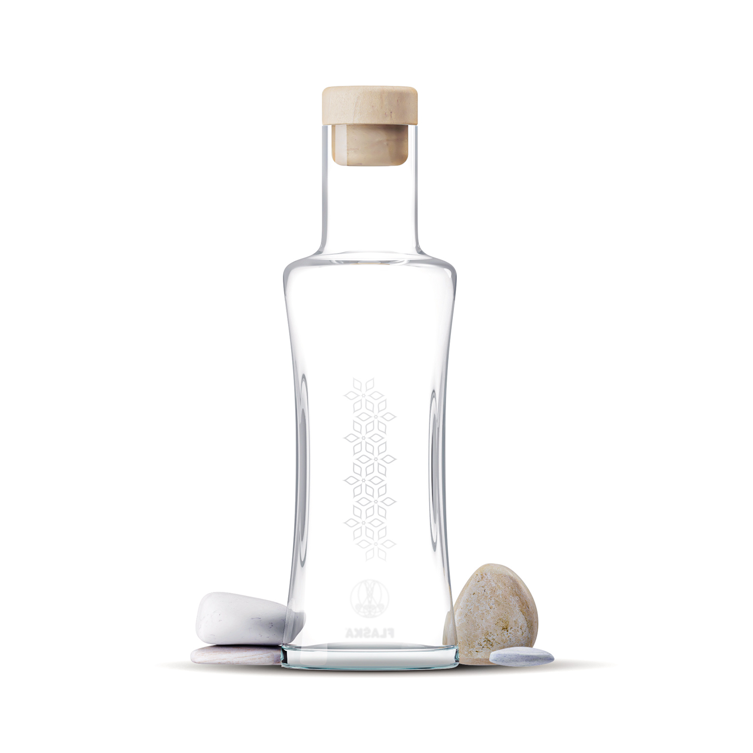 Carafe dynamisante Flaska VODAN 1L – Image 2