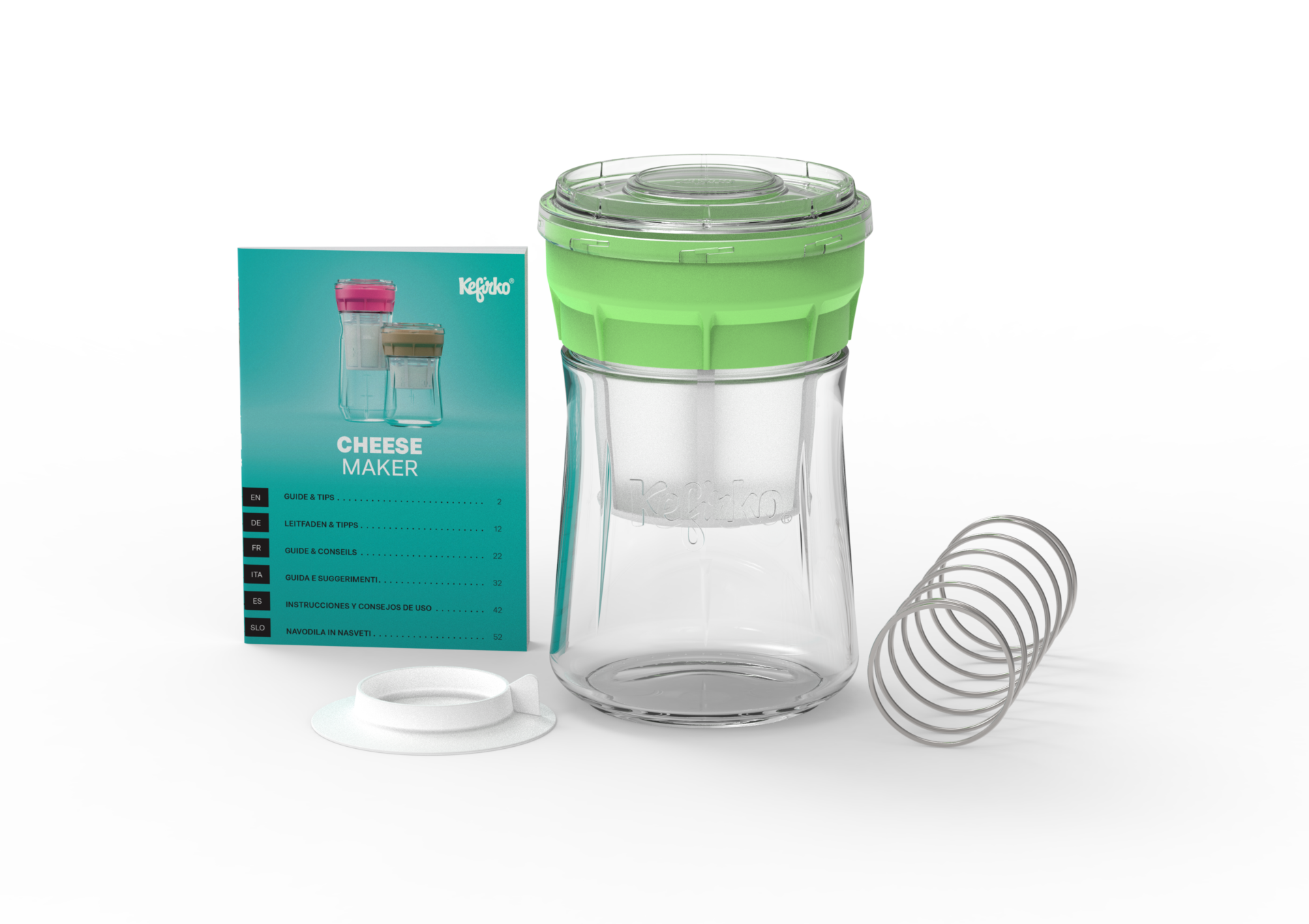 Kit à fromage vert 900ml