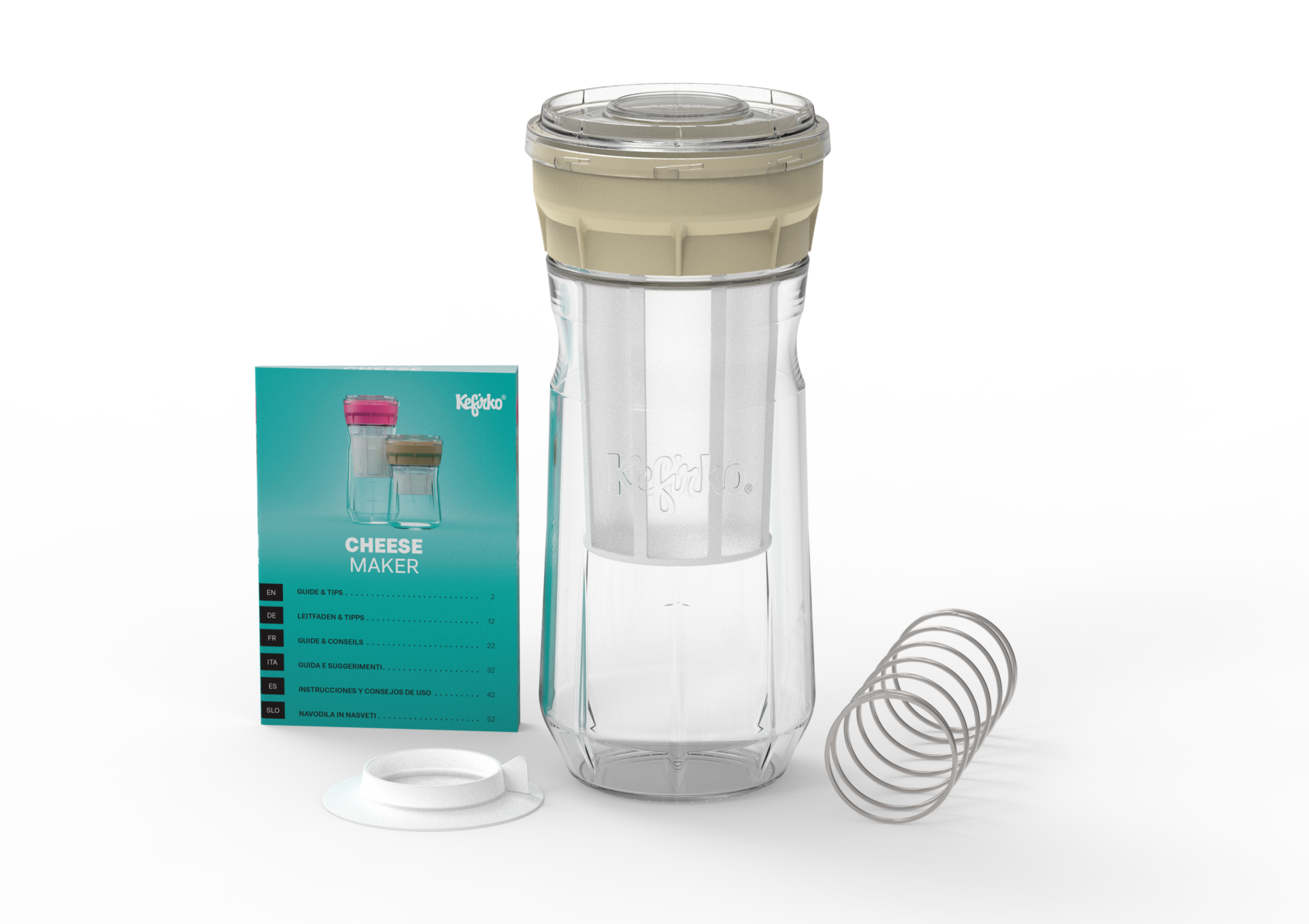 Kit à fromage beige 1.4L