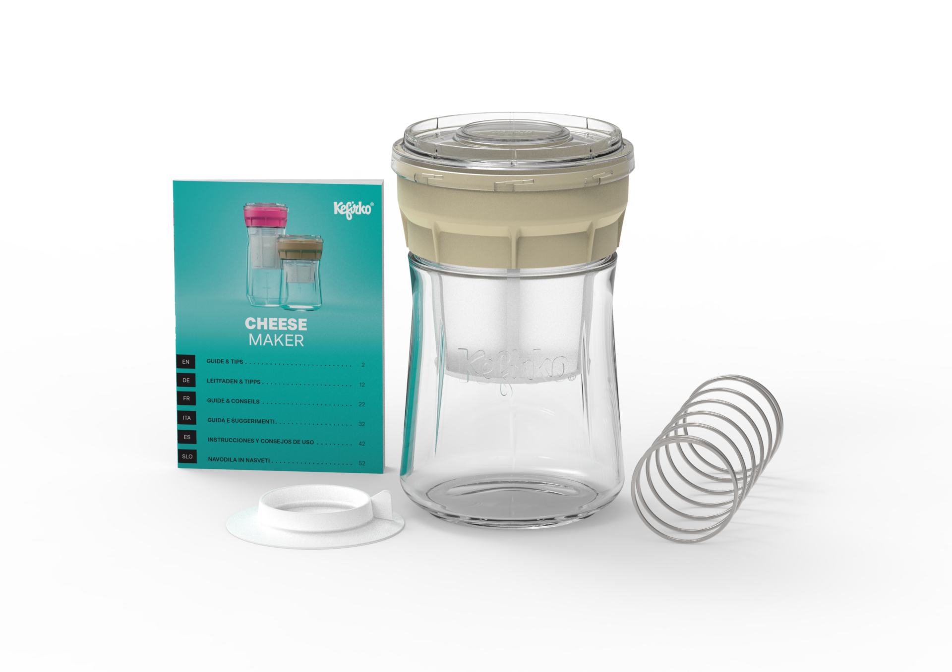 Kit à fromage beige 900ml