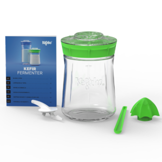 Kit à kéfir ou kombucha 900 ml vert