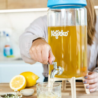 Kit kombucha 4 litres bleu