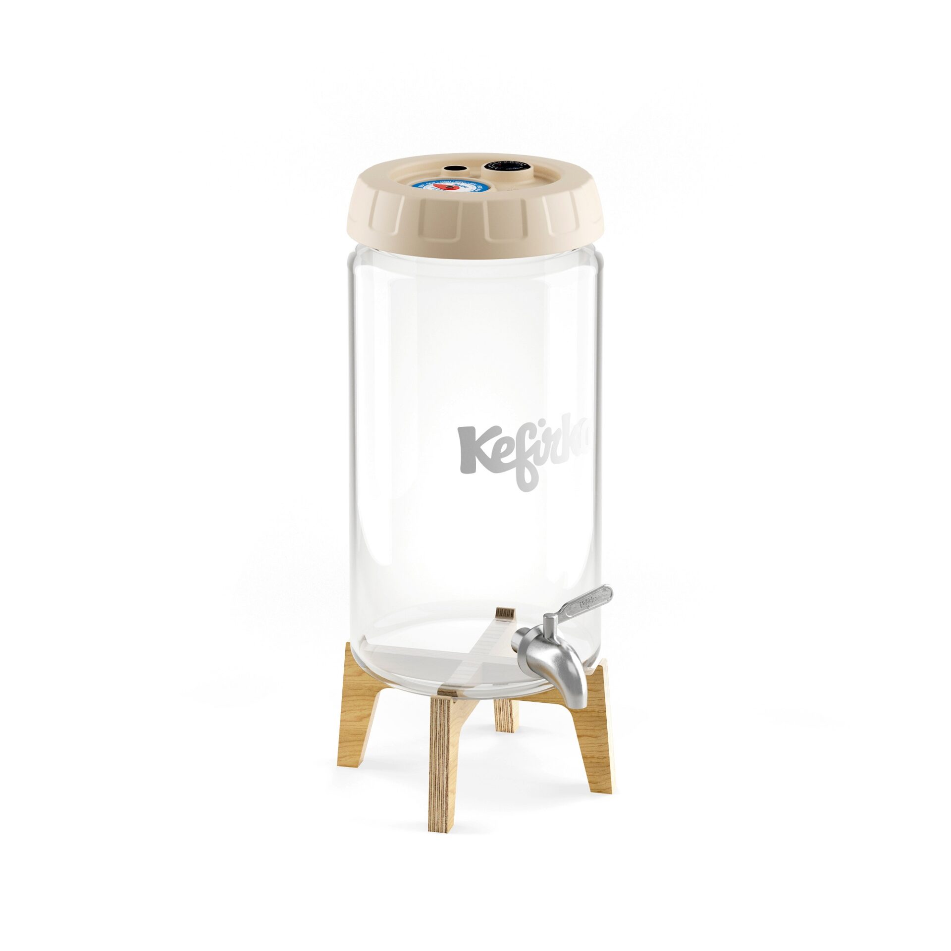 Kit kombucha 4 litres beige