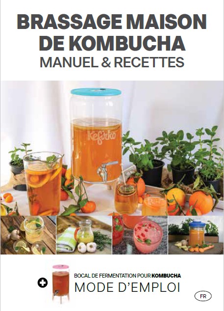 Livret de recettes du brassage maison du Kombucha