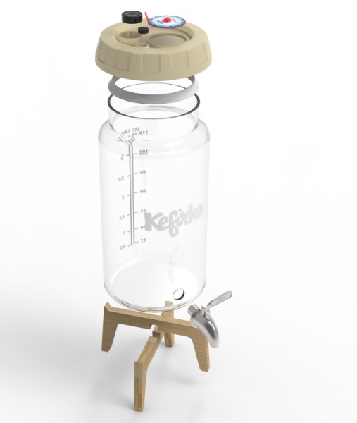 Kit kombucha 4 litres beige – Image 2