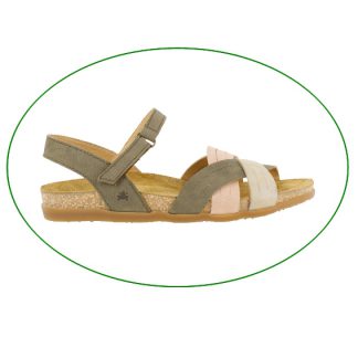 Sandale zumaia kaki mixed