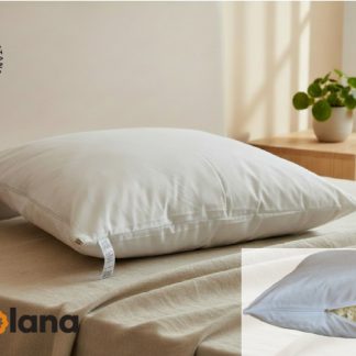 Oreiller moelleux Ozren laine et latex bio (60x40cm)