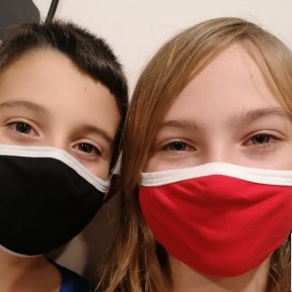 Masque enfant en coton biologique