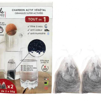 Sachets de charbons pour la filtration