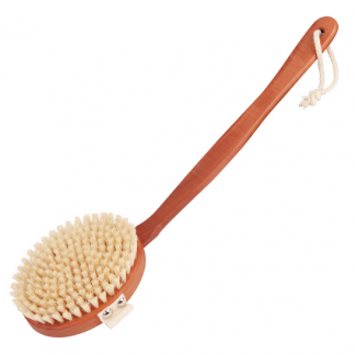 Brosse de bain en poirier