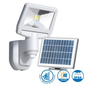 projecteur solaire autonome avec capteur de présence
